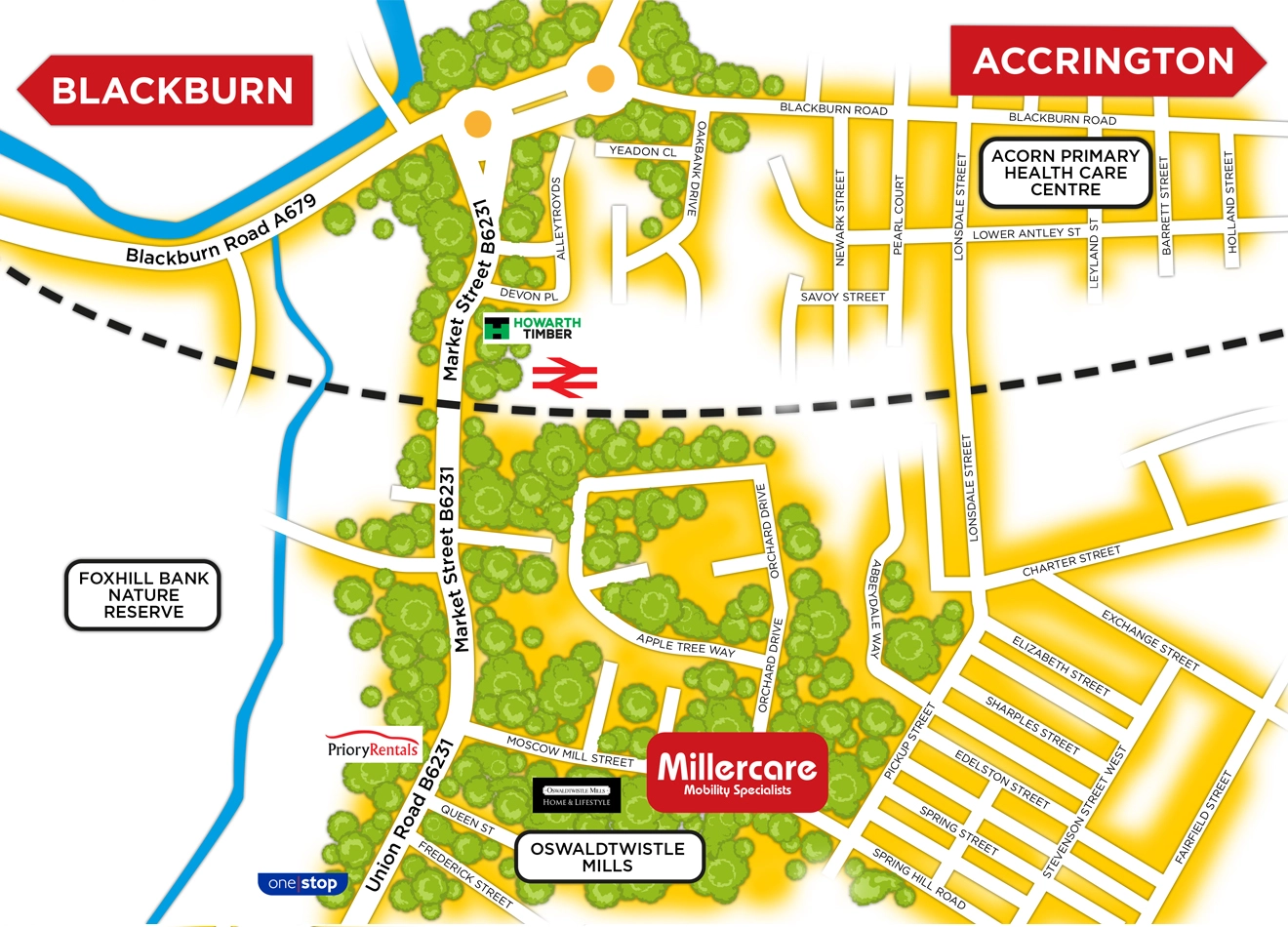 Millercare Oswaldtwistle 01254 233 426 Mobility Shop