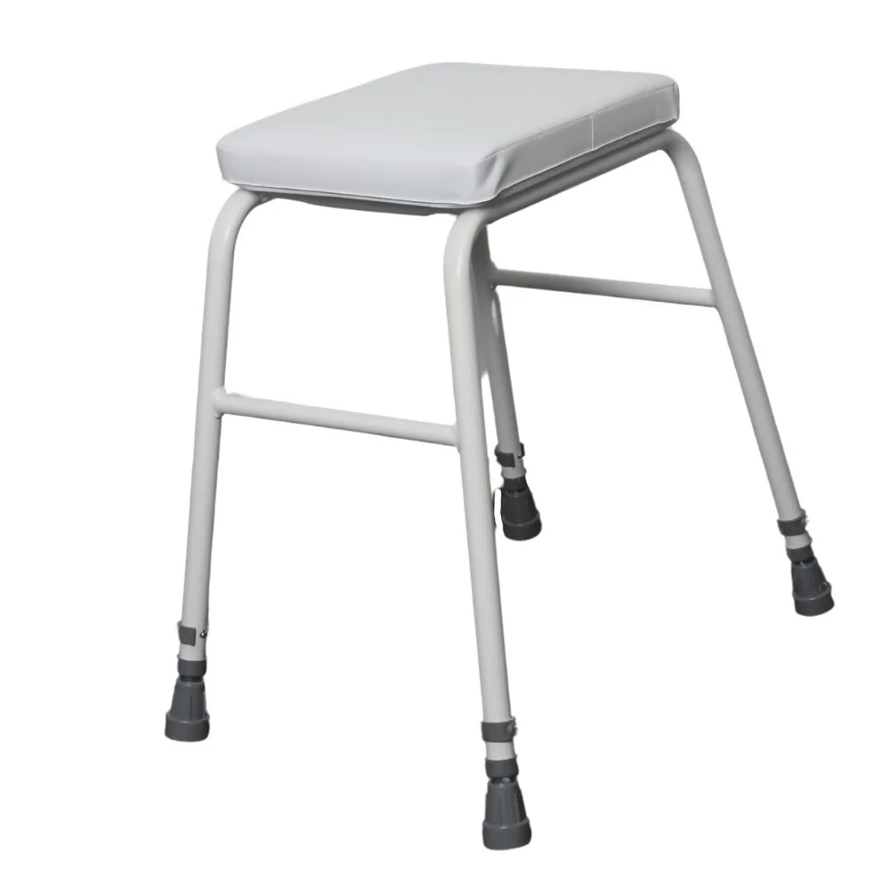 Height Adjustable Perching Stool without back