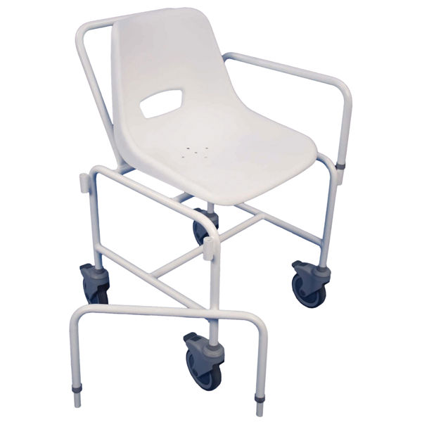Aidapt Charing Attendant Propelled Shower Chair VB507