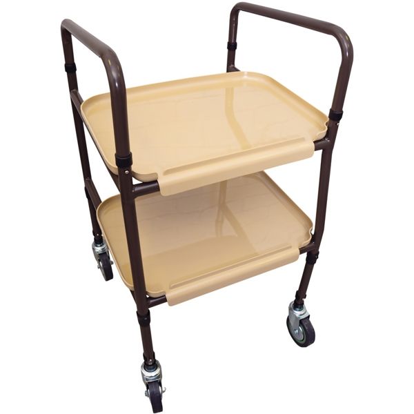 Aidapt Height Adjustable Flat Packed Strolley Trolley VG798